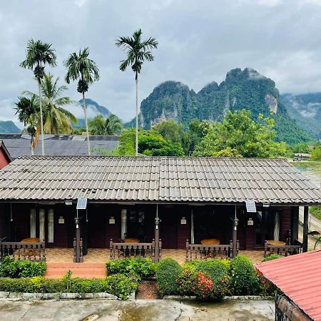 Bungalows Le Jardin Vangvieng วังเวียง ภายนอก รูปภาพ