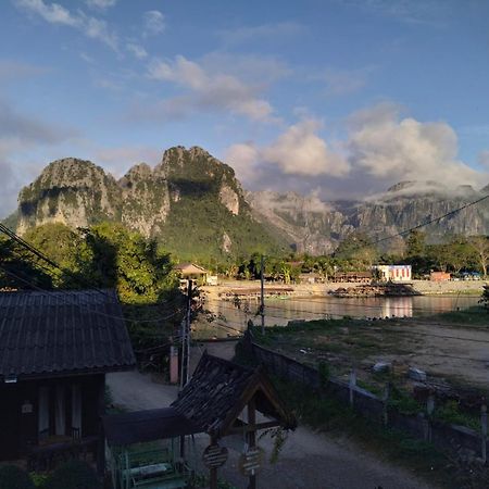 Bungalows Le Jardin Vangvieng วังเวียง ภายนอก รูปภาพ