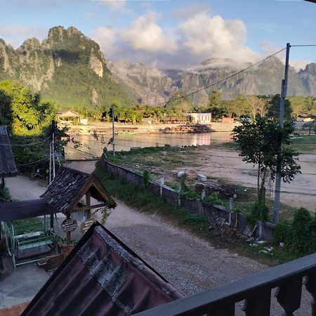 Bungalows Le Jardin Vangvieng วังเวียง ภายนอก รูปภาพ