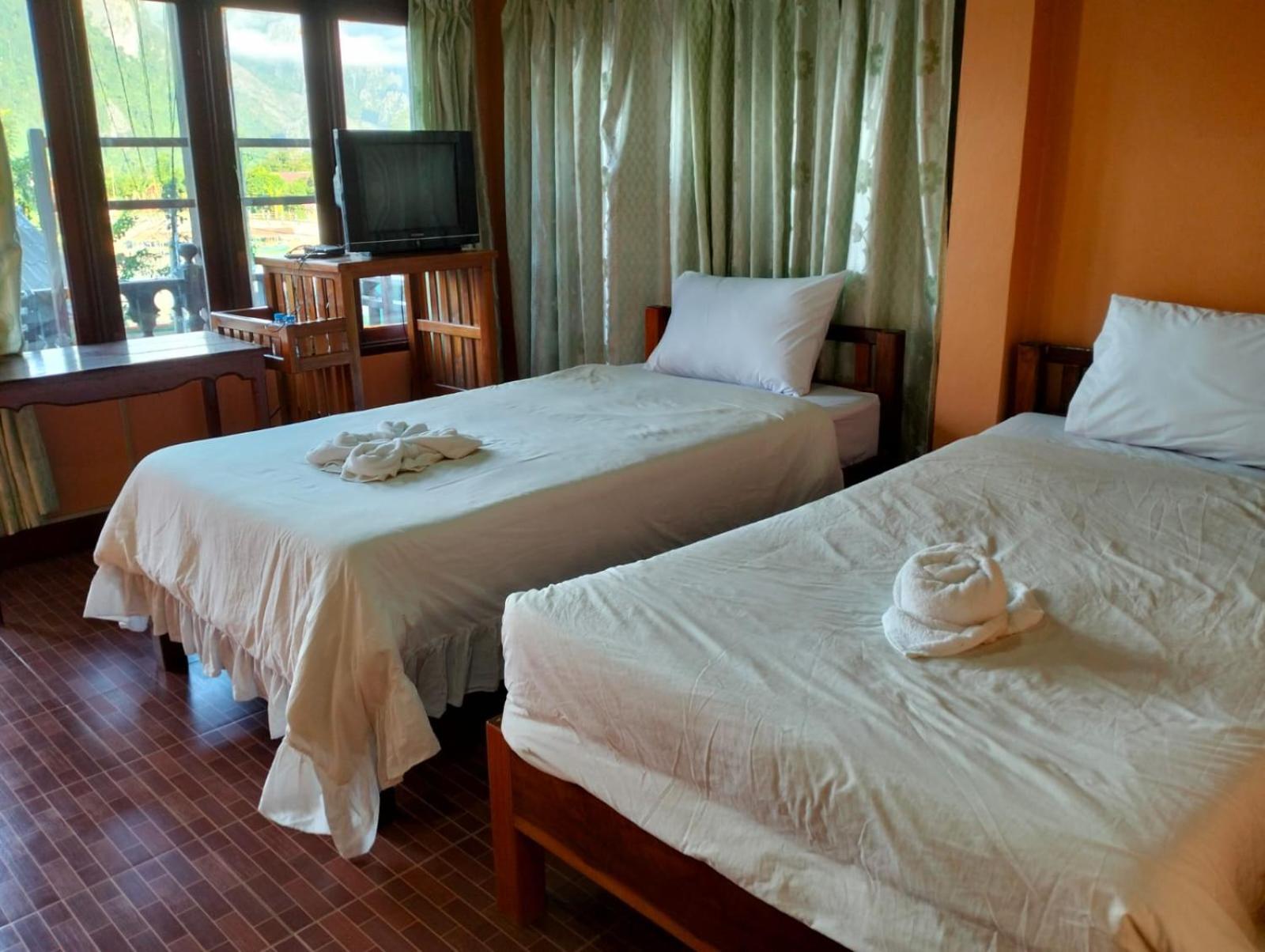 Bungalows Le Jardin Vangvieng วังเวียง ภายนอก รูปภาพ