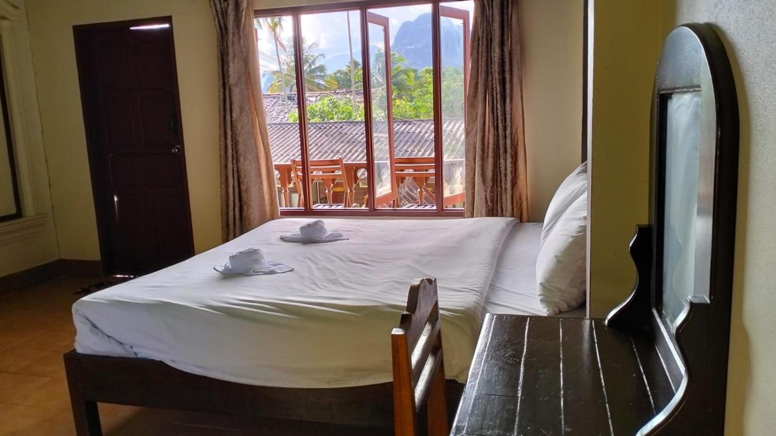 Bungalows Le Jardin Vangvieng วังเวียง ภายนอก รูปภาพ