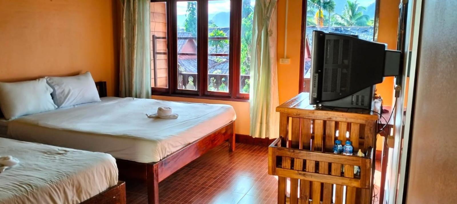 Bungalows Le Jardin Vangvieng วังเวียง ภายนอก รูปภาพ