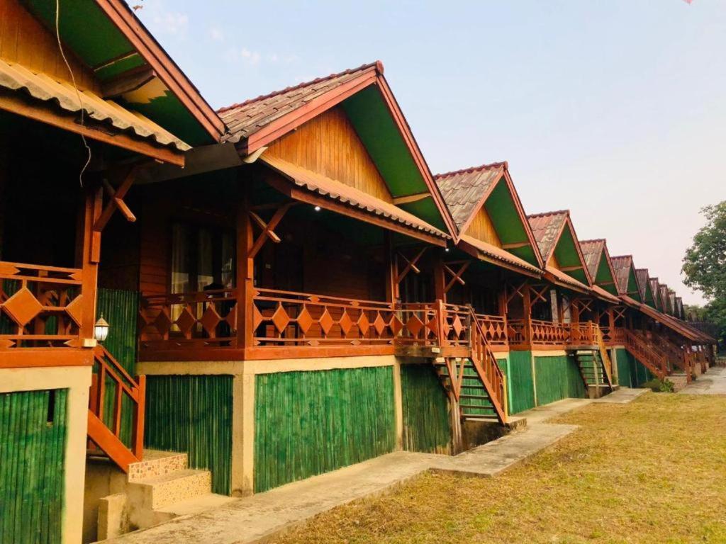 Bungalows Le Jardin Vangvieng วังเวียง ภายนอก รูปภาพ
